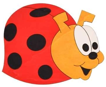 Vidutinė medinė dekoracija Boružėlė