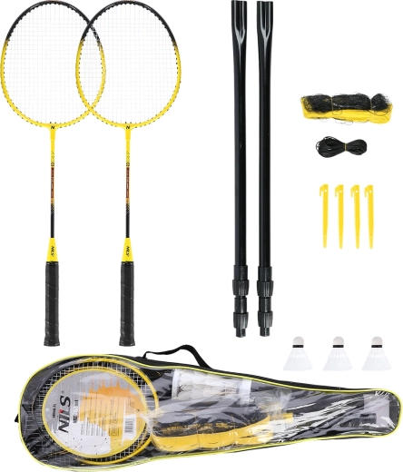 Badmintono rinkinys NILS NRZ262 su nešiojamu dėklu
