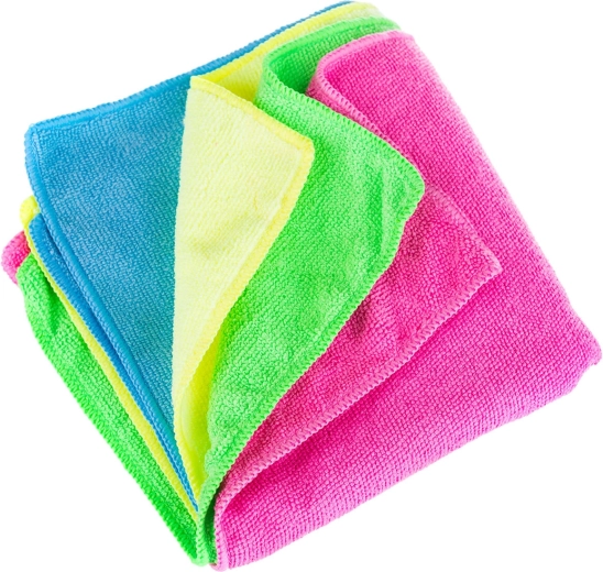Švediška mikropluošto šluostė 40 × 40 cm, 250 g/m², spalvų mišinys