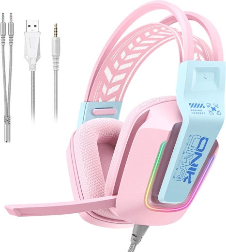 ONIKUMA X13 Gaming Headset Pink