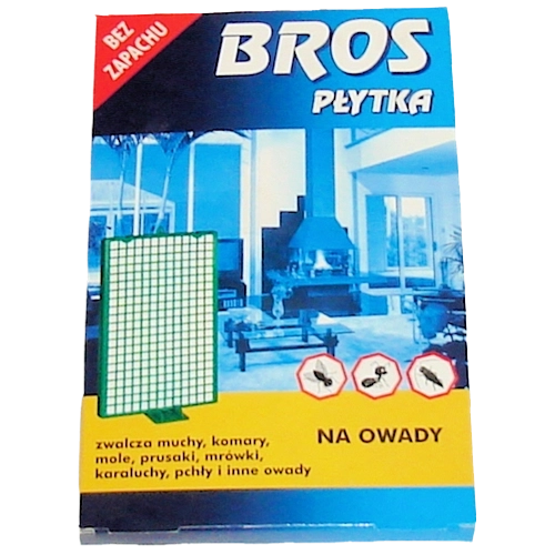 Bros plokštelė nuo vabzdžių su praletrinu