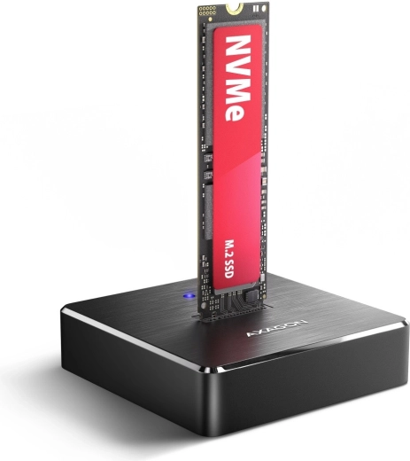 Axagon docking station USB-C 3.2 Gen 2 for M.2 NVMe/SATA SSD 10 Gbps - 1 pc