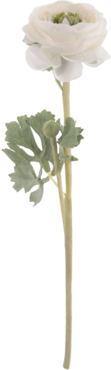 Artificial Flower Ranunculus (ranunculus) White 37 cm