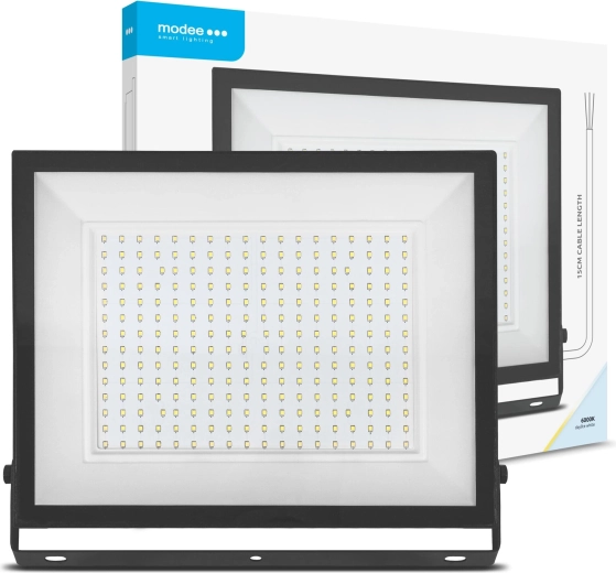 LED Floodlight Modee E‑series Slim 200 W, 16000 lm, 120°, cool white