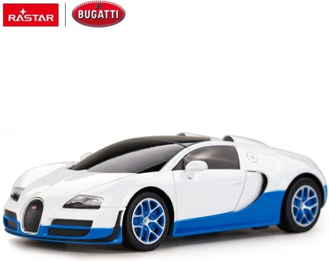 Bugatti Veyron Grand Sport remote-controlled car Rastar 1:24 white - 1 piece