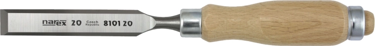 Flat chisel with wooden handle 10 mm