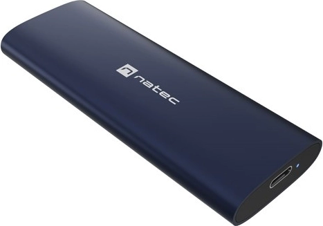 External aluminum enclosure Natec Rhino M.2 NVMe Lite for M.2 NVMe SSD with USB‑C 3.2