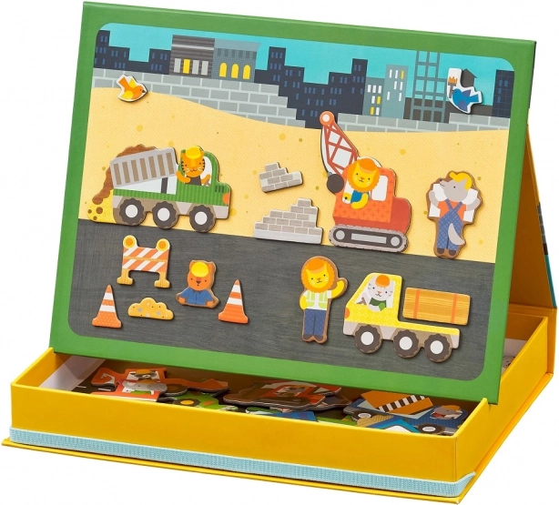 Petit Collage Magnetic Construction Board