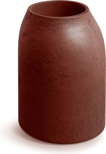 Vazonas Epocco Bold 48 cm rausvai rudas, matinis, atsparus šalčiui, PE