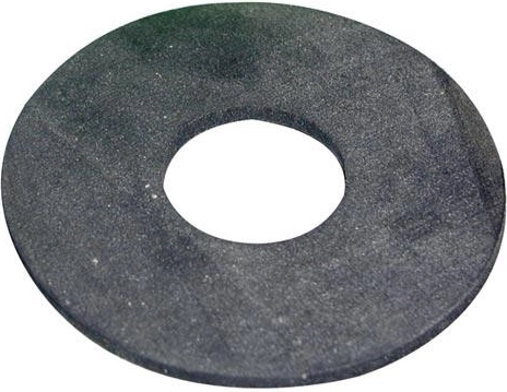 Rubber seal for WC membrane, flat, 63 × 23.5 mm