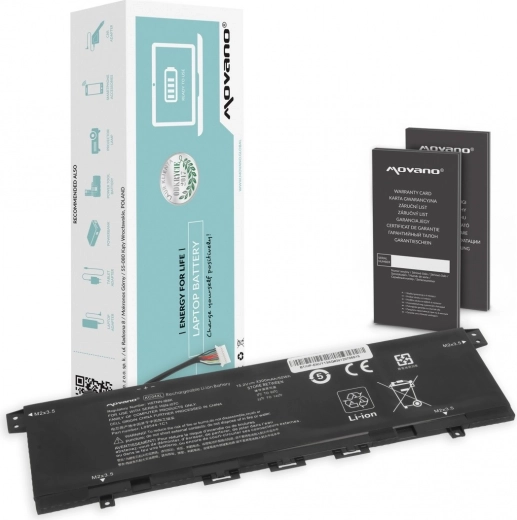 Movano Battery for HP Envy x360 13 (13-AG/AR/AH/AQ) 3300 mAh, 50 Wh