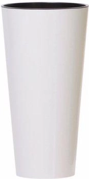 Tubus Slim Flower Pot, white