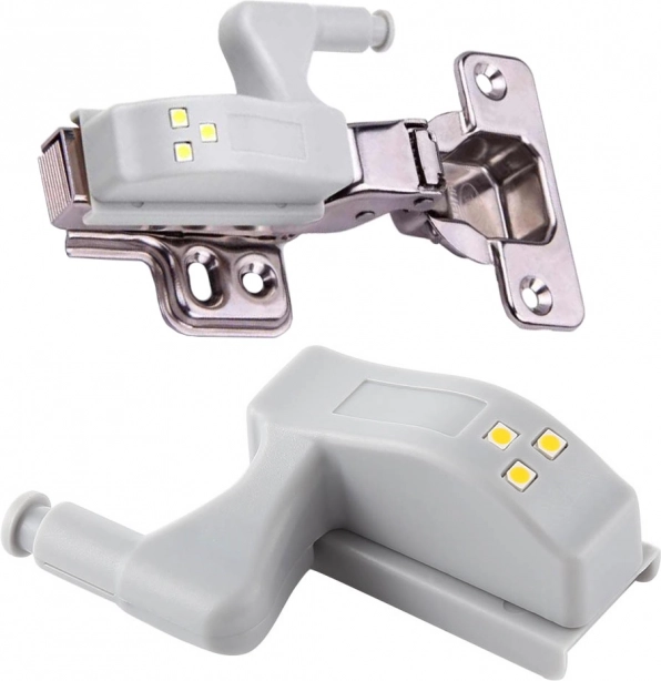 Spintelių vyrio lemputė su 3 LED diodais