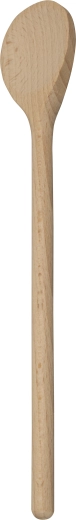 Round wooden spoon 25 cm from beech wood