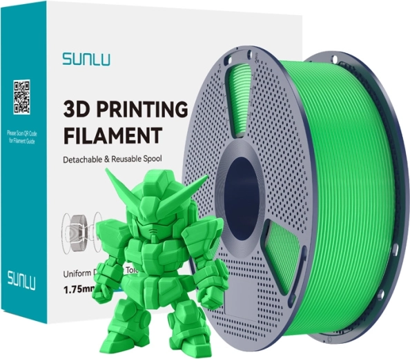 Sunlu PLA+ 2.0 gija žalias 1,75 mm