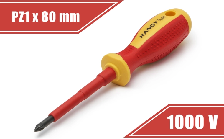 Insulated PZ1 Screwdriver × 80 mm