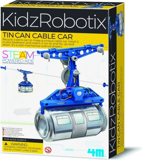 Keltuvas iš skardinės 4M KidzRobotix