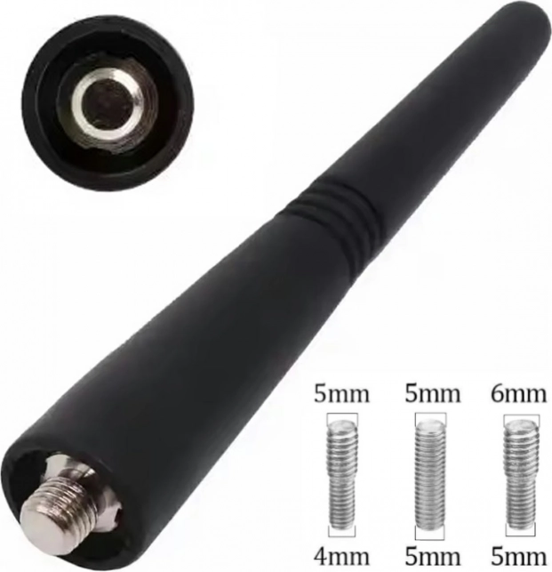 Automobilinė AM-FM antena 9 cm juoda