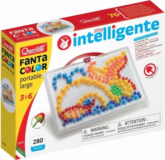 Quercetti FantaColor nešiojamas didelis rinkinys