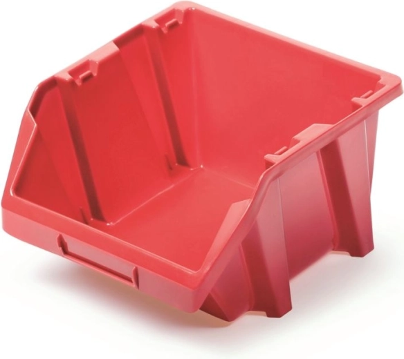 Plastikinė laikymo dėžė Prosperplast Bineer Short, raudona