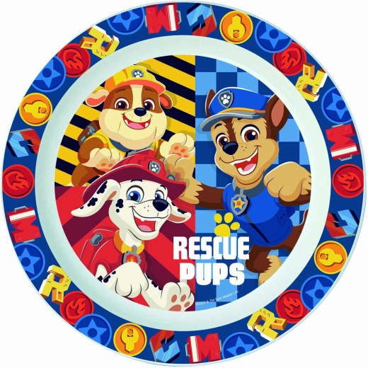 Plastikinė Paw Patrol lėkštė 22 cm