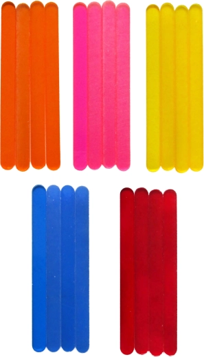 Plastic sticks for homemade ice cream Toro 20 pcs