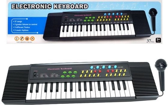 Children’s electronic keyboard with microphone (37 keys) - 1 piece