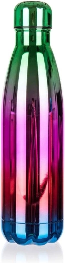 Nerūdijančio plieno termogertuvė 500 ml, vaivorykštinė FLAMENCO