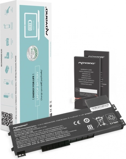 Movano VV09XL Battery for HP ZBook 15 G3 / 15 G4 (52 Wh, 4600 mAh)