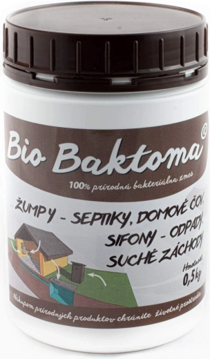 Bio Baktoma bakterijos septikams, duobėms, sifonams ir BĮT 0,5 kg