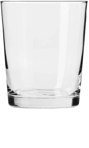 Krosno Pure 300 ml stiklinių rinkinys – universalios stiklinės vandeniui ir sultims, 6 vnt.