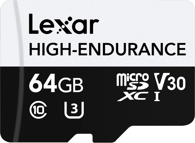 Lexar High-Endurance microSDXC Memory Card 64 GB