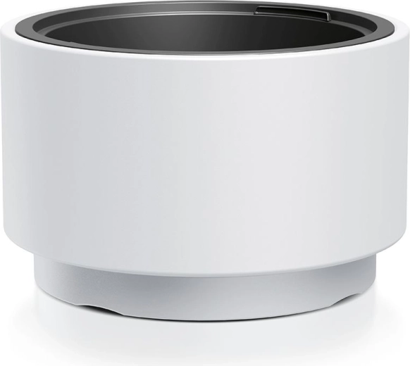 White round flower pot with insert 46.8 cm HEOS