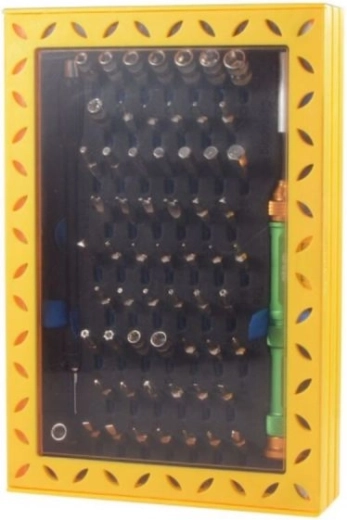 Precision screwdriver and bit set 63 in 1