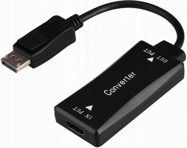 Aktyvus HDMI į DisplayPort keitiklis 4K 30 Hz, 0,15 m