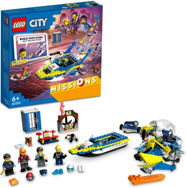 LEGO® City 60355 Pakrantės apsaugos detektyvo misija