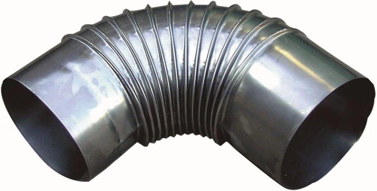 Smoke elbow 120 mm