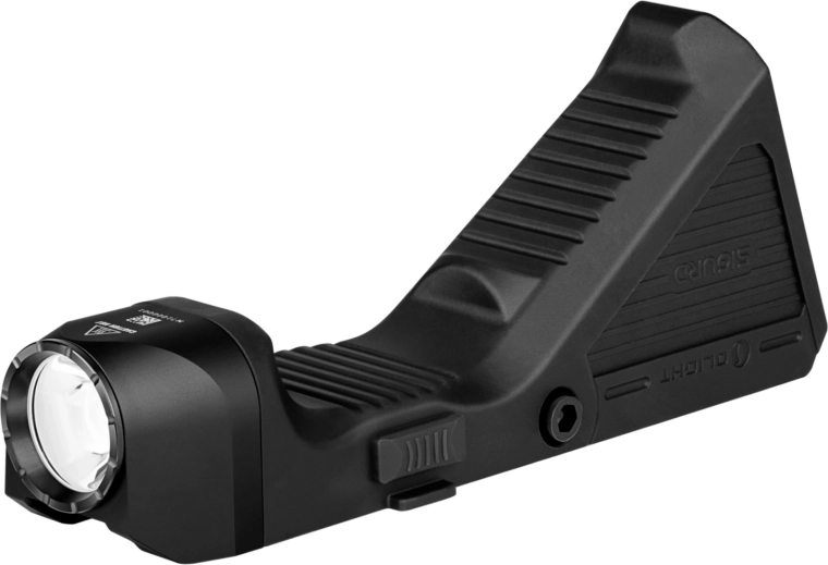 Tactical light with angled foregrip OLIGHT SIGURD, 1450 lm, magnetic charging