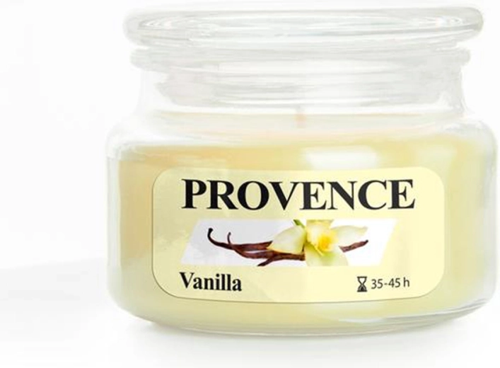 Kvapioji žvakė stiklinėje PROVENCE vanilė 45 val.