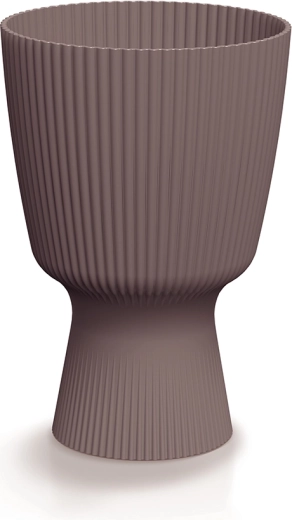 Milly Round Flower Pot marsala 18.8 cm