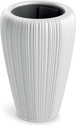 OROBO flower pot white 39.5 cm - 1 piece
