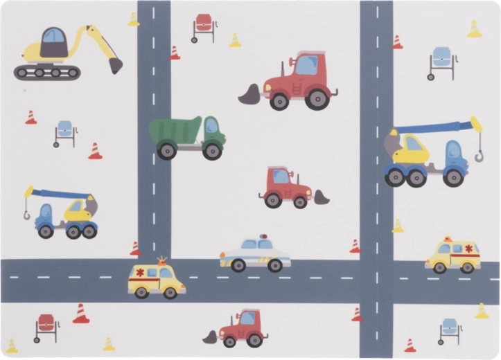 Vaikiškas stalo padėkliukas UH „automobiliai“ 35 × 25 cm