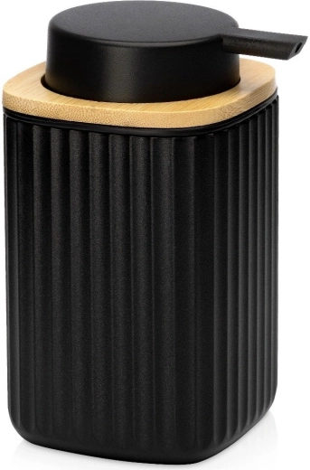 Vilde juodas skysto muilo dozatorius 300 ml