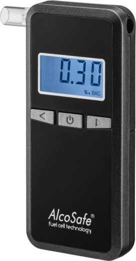 Elektrocheminis alkoholio matuoklis AlcoSafe F8 Black