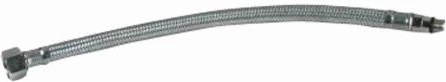 Stainless steel supply hose M10 × 3/8" 35 cm
