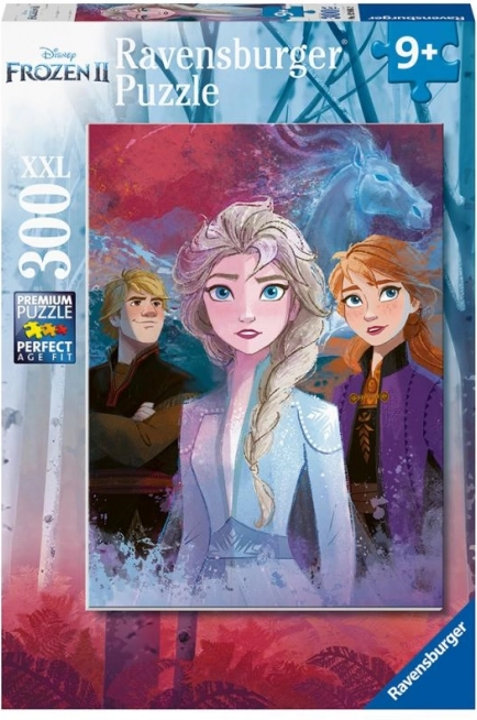 Ravensburger dėlionė Frozen 2 – Elsa, Anna ir Kristoffas, 300 detalių