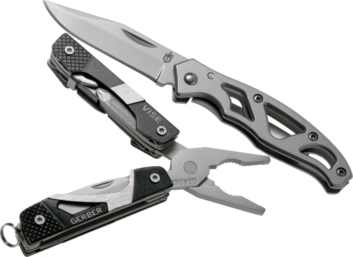 Gerber Vise + Mini Paraframe multi-tool pliers and pocket knife 5.6 cm