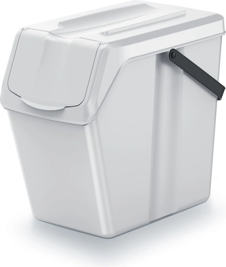 Rūšiavimo šiukšliadėžė 25 l pelenų pilka SORTIBOX II
