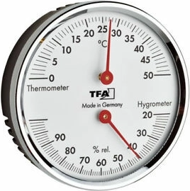 TFA analoginis termometras su higrometru