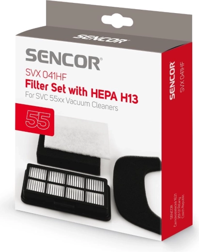 Sencor filtrų rinkinys dulkių siurbliams SVC 55x